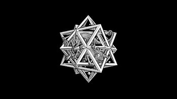 M.C. Escher, Other artist, Star pattern, Digital art HD wallpaper