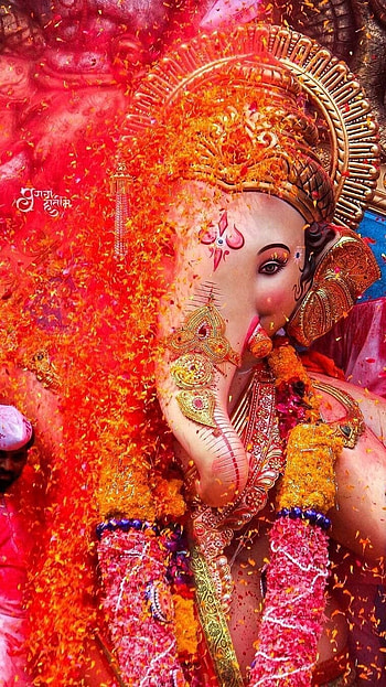 Ganpati , Celebration, Ganesh Jayanti, hindu lord HD phone wallpaper