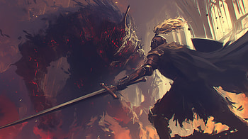 Boss Fight in Dark Souls 3 From Software Game, video game, Dark Souls III, Dark Souls HD wallpaper