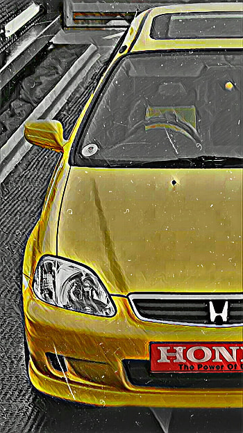 Honda, jdm, tuning, japan cars, civic HD phone wallpaper