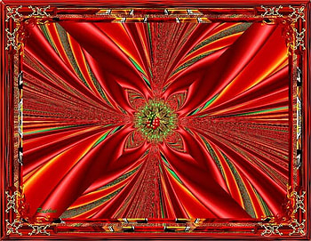 Red Flower, satin, abstract, red, flower HD wallpaper
