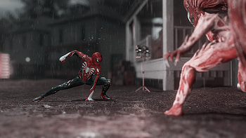 Peter and Scream, video game, Marvel's Spider-Man 2 HD wallpaper