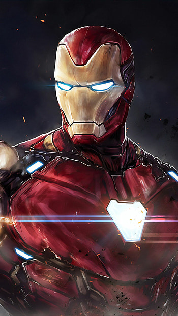 Iron Man, Superhero , Futuristic technology, Marvel fan art HD phone wallpaper