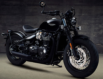 Triumph Bonneville Bobber Black 2017, triumph, bikes HD wallpaper