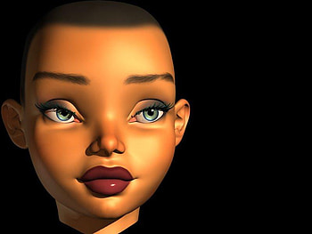 Poser, face, abstract HD wallpaper