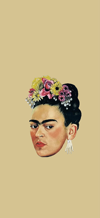 Frida Kahlo, head, face HD phone wallpaper