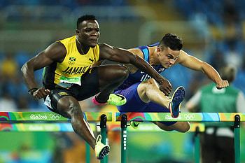 Devon Allen, Professional hurdler, Football career, Track eligibility HD wallpaper