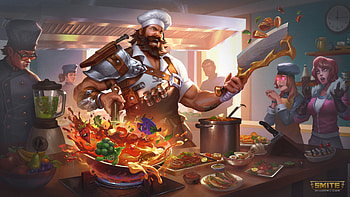 Osiris - Chop Chop, video game, Smite HD wallpaper