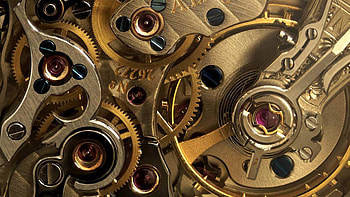 Clock gears, Time instrument, Precision mechanism, Watch components HD wallpaper