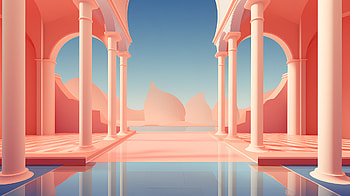 Minimalist Aesthetic, aesthetic, pink aesthetic, artistic, painting HD wallpaper
