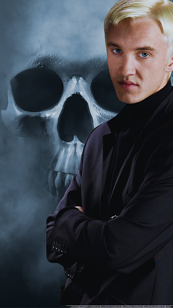 draco malfoy, horror HD phone wallpaper