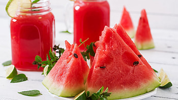 Watermelon slices , , Juicy fruit, Summer vibes HD wallpaper