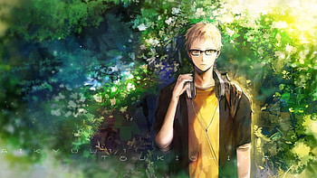 Kei Tsukishima, Haikyuu!! HD wallpaper