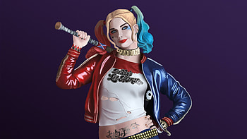Harley Quinn Fan Art , harley-quinn, artwork, superheroes, digital-art HD wallpaper