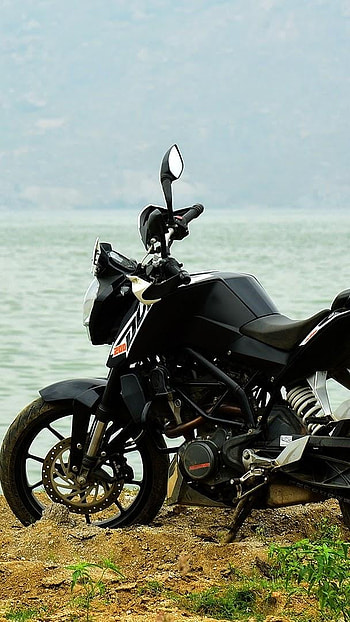 Ktm Duke 200, River, View HD phone wallpaper