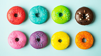 Donut , Delicious close-up, Mouthwatering , Tempting dessert HD wallpaper