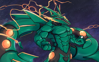 Mega Rayquaza HD wallpaper