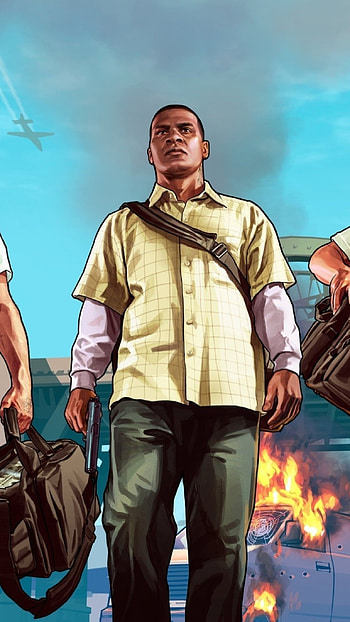 GTA 5, Franklin HD phone wallpaper
