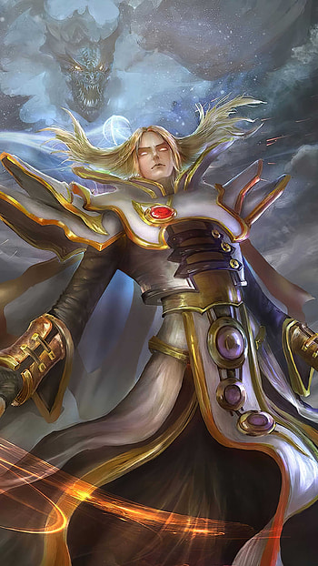 Artwork, Invoker HD phone wallpaper