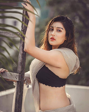 Saree Babe, flash graphy, lip HD phone wallpaper