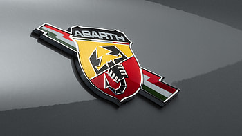 Abarth, logo, italy HD wallpaper