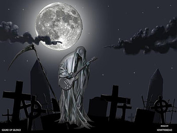 Sound of silence, reaper HD wallpaper