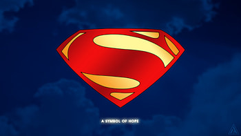 Updated Superman Shield/logo . HD wallpaper