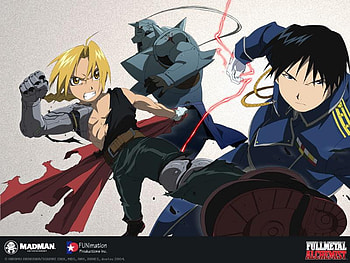 Ed, Al, and Roy, comedy, adventure, action, alchemy HD wallpaper