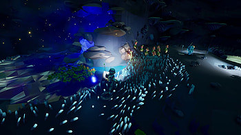 Starseeker: Astroneer Expeditions — Bioluminescent Night, Video Game HD wallpaper