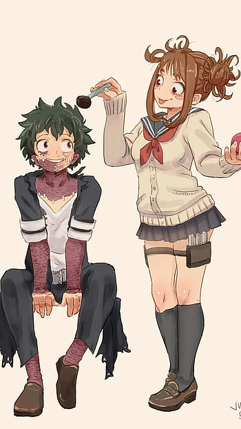 deku, toga, anime, himiko toga HD phone wallpaper