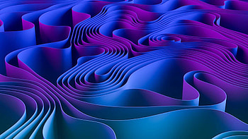 Purple Shade Wavy Lines Art Pattern Abstraction Abstract HD wallpaper