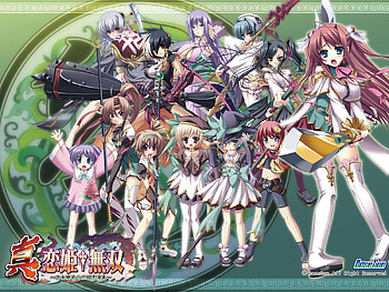 KoiHimeMusou Soku A, girl, pc game, koihimemusou, sangoku HD wallpaper