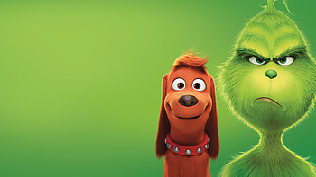 The Grinch 2018, Mischievous grin, Whoville Christmas, Animated holiday movie HD wallpaper