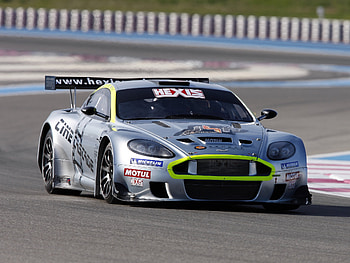 Sports, Auto, Aston Martin, Cars, Asphalt, Front View, Style, 2005, Silver Metallic, Dbrs9 HD wallpaper