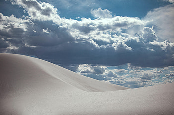 Nature, Sky, Clouds, Sand, Desert HD wallpaper