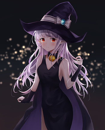 Anime, Art, Girl, Elf, Witch HD phone wallpaper