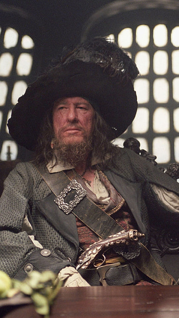 Geoffrey Rush, Curse of the Black Pearl HD phone wallpaper