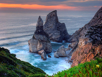 Beach Rocks, beautiful HD wallpaper