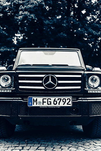 Cars, Lights, Car, Suv, Front View, Machine, Mercedes, Headlights HD phone wallpaper