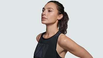 Actress Gal Gadot Girl Model Is Standing White Background Wearing Black Dress Girls HD wallpaper