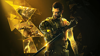 Deus Ex: Human Revolution (2013) - Official Steam Trading Card, Adam Jensen HD wallpaper