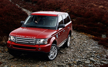 Range Rover Red, range-rover, cars, red, suv HD wallpaper
