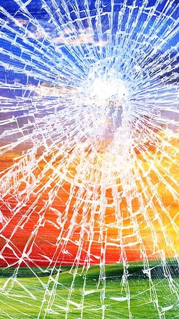 Damage Display, Computer, Glass Screen HD phone wallpaper