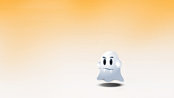 Ghost, ghost, minimalism, minimalist, artist, artwork, digital-art HD wallpaper