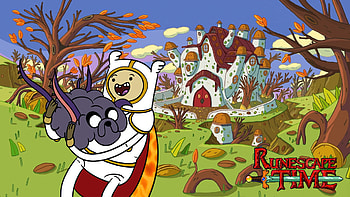 Adventure Time and Runescape HD wallpaper