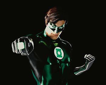 Artistic Green Lantern Portraits, Hal Jordan Drawing, Comic Book Art HD wallpaper