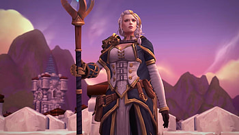Jaina Proudmoore, Fan art, Warcraft character, Creative illustration HD wallpaper