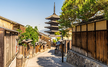 Sannenzaka, Kyoto HD wallpaper
