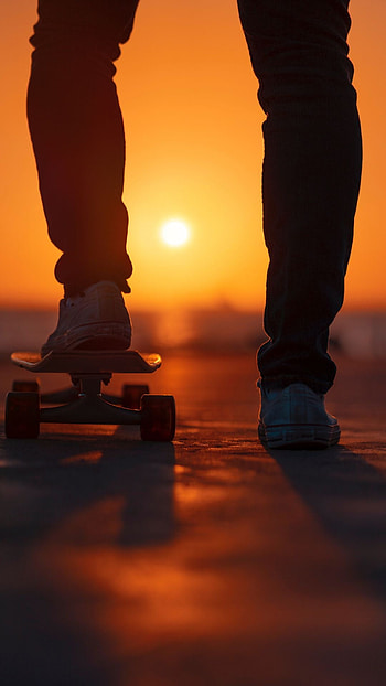 Roller skating, Longboarding footwear, Leg balance, Skateboard graphy HD phone wallpaper