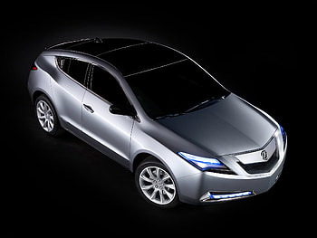Auto, Acura, Cars, View From Above, Style, Zdx, 2009, Metallic Gray, Grey Metallic, Concept Car HD wallpaper